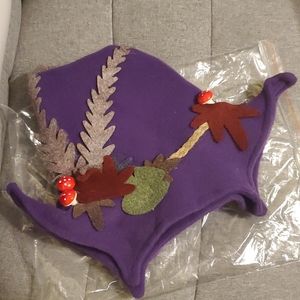 Purple witch hat